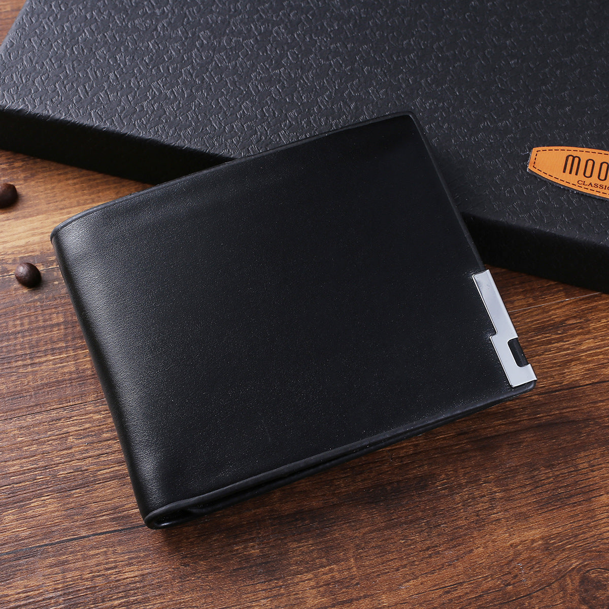 Boutique Gift Set Belt Wallet Tie Large Dial Quartz Watch Cufflinks