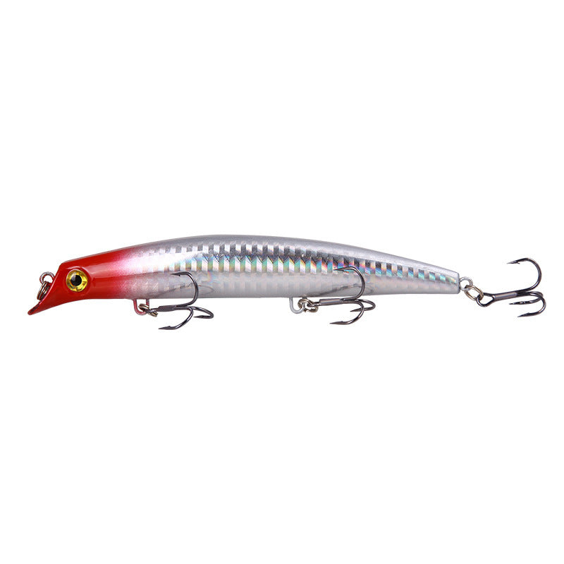 New Luya Water Surface Wave Climbing Plastic Fish Bait 12.5cm 14g