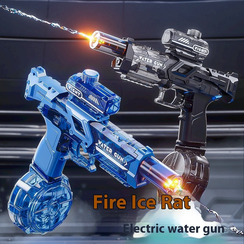 Electric Water Gun Linkage Rebore High-pressure Continuous Pulse Water Gun Toy