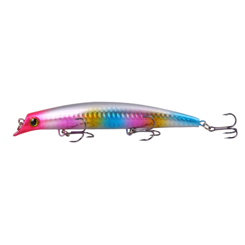 New Luya Water Surface Wave Climbing Plastic Fish Bait 12.5cm 14g