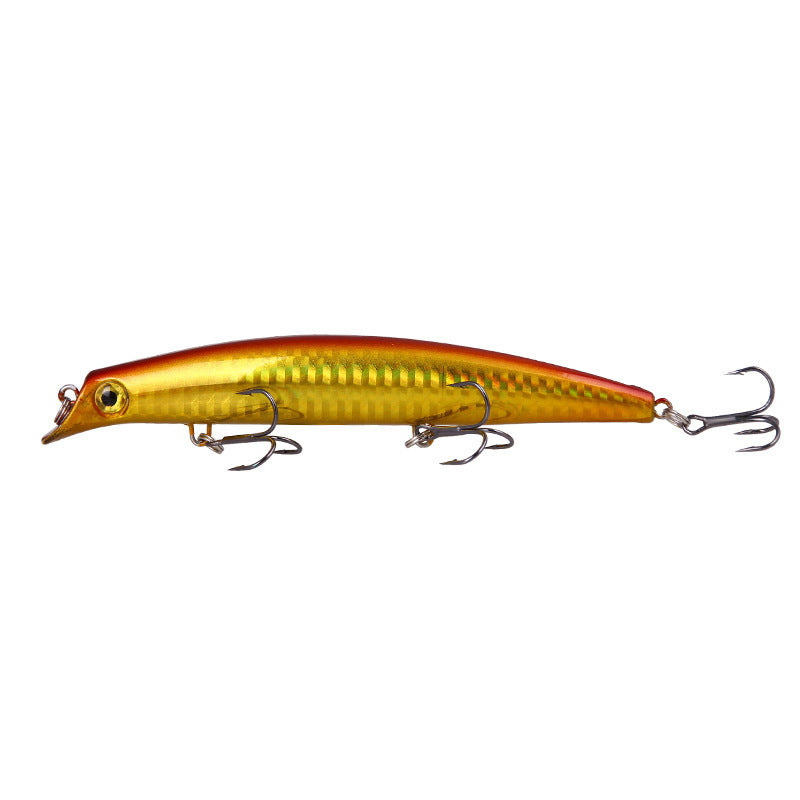 New Luya Water Surface Wave Climbing Plastic Fish Bait 12.5cm 14g