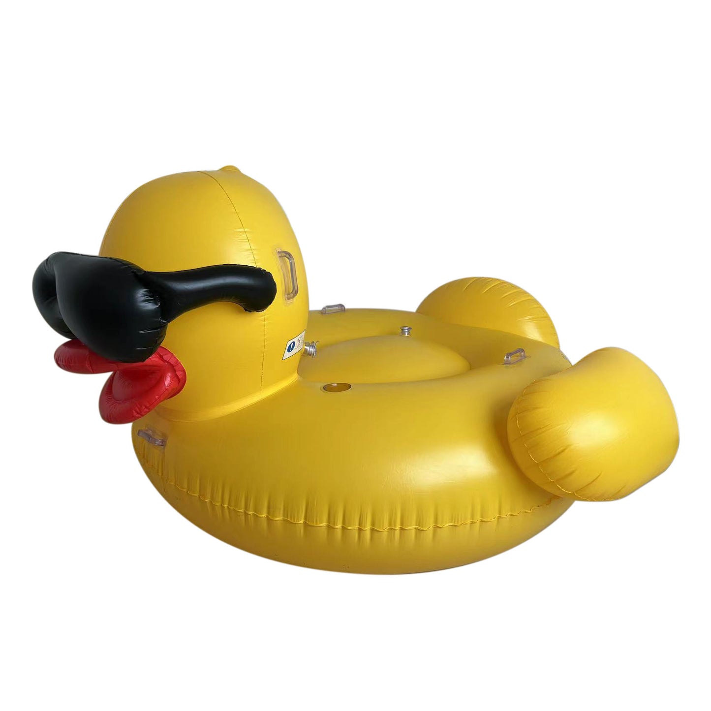 Colchoneta hinchable grande Pato Ruibarbo Agua