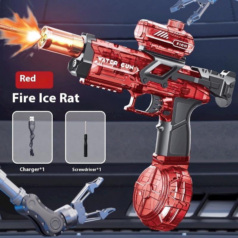 Electric Water Gun Linkage Rebore High-pressure Continuous Pulse Water Gun Toy
