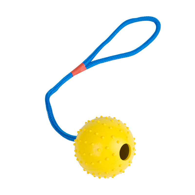 Pet Toy Dog Training Ball With Rope Rubber