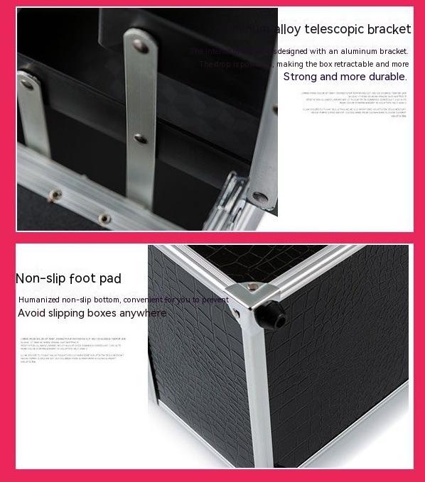 Multi-layer Portable Large Capacity Aluminum Alloy Storage Box