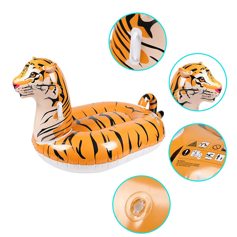Summer Tiger Mount Water Inflatable Toy Floating Row