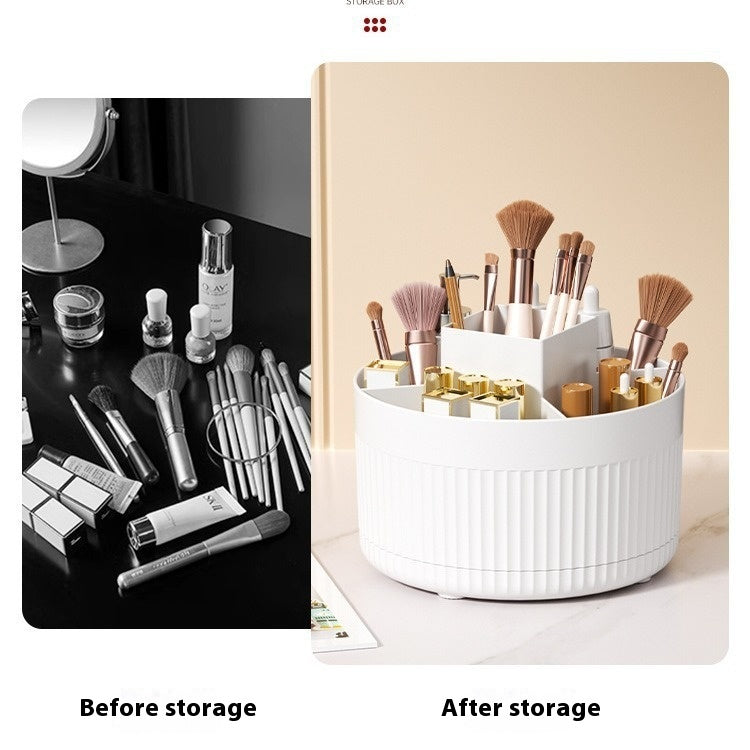 Makeup Brush Storage Tube Desktop Large Capacity