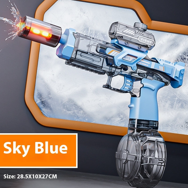 Electric Water Gun Linkage Rebore High-pressure Continuous Pulse Water Gun Toy