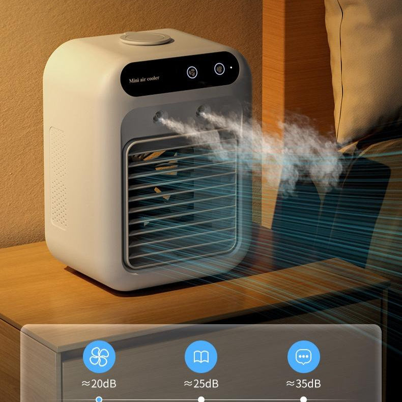 Aire acondicionado, ventilador de enfriador de aire, ventilador de refrigeración de agua, aire acondicionado para habitación, oficina, aire acondicionado portátil, coches