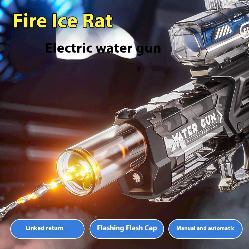Electric Water Gun Linkage Rebore High-pressure Continuous Pulse Water Gun Toy