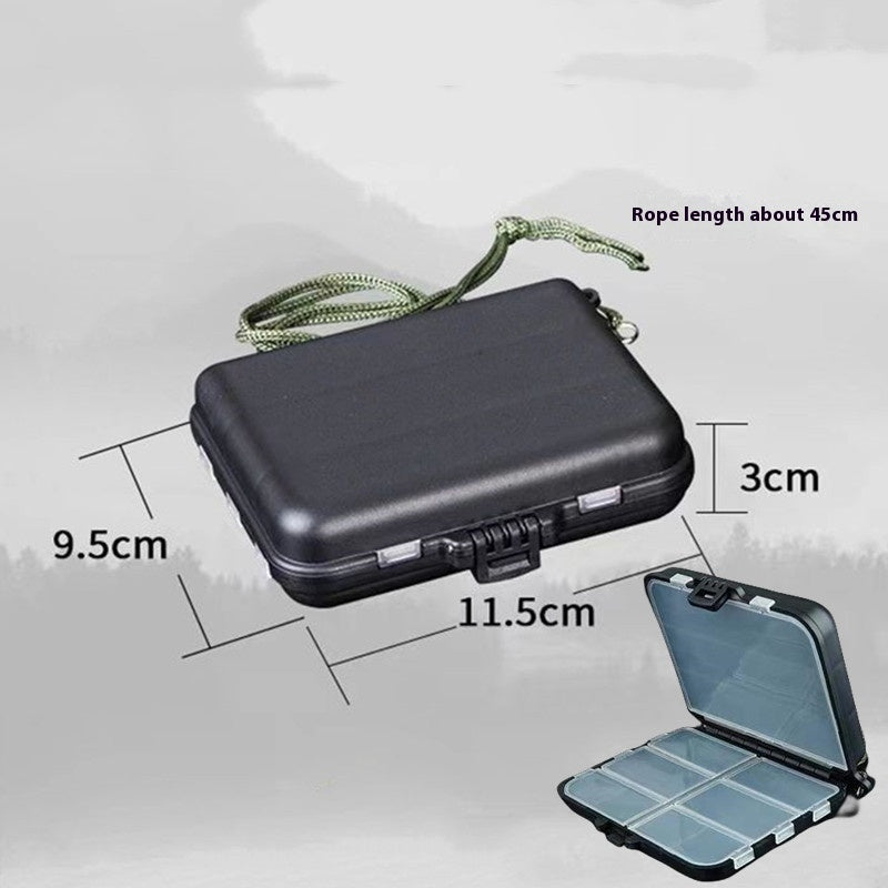 Fishing Supplies Box Fishhook Tool Box Lure Box Waterproof Finishing Plus-sized Accessory Box Fishing Gear