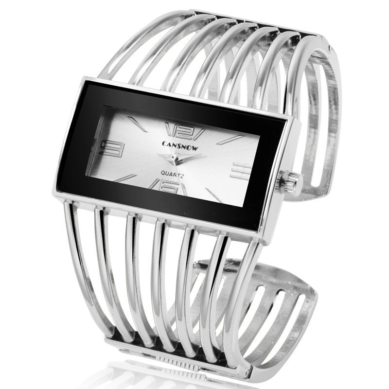 Reloj CANSNOW para mujer, de lujo, a la moda, de oro rosa, con pulsera, para vestir, femenino