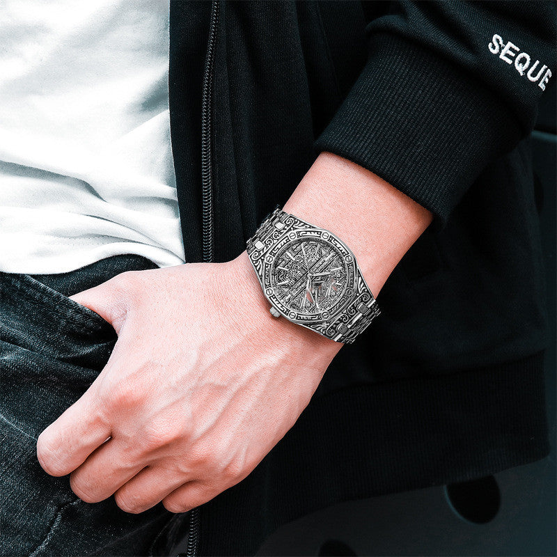 Octagonal Classic Replica Watch Super Luminous Waterproof