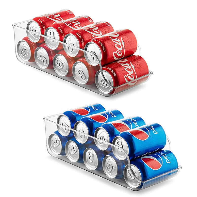 PET Plastic Refrigerator Storage Box With Large Capacity