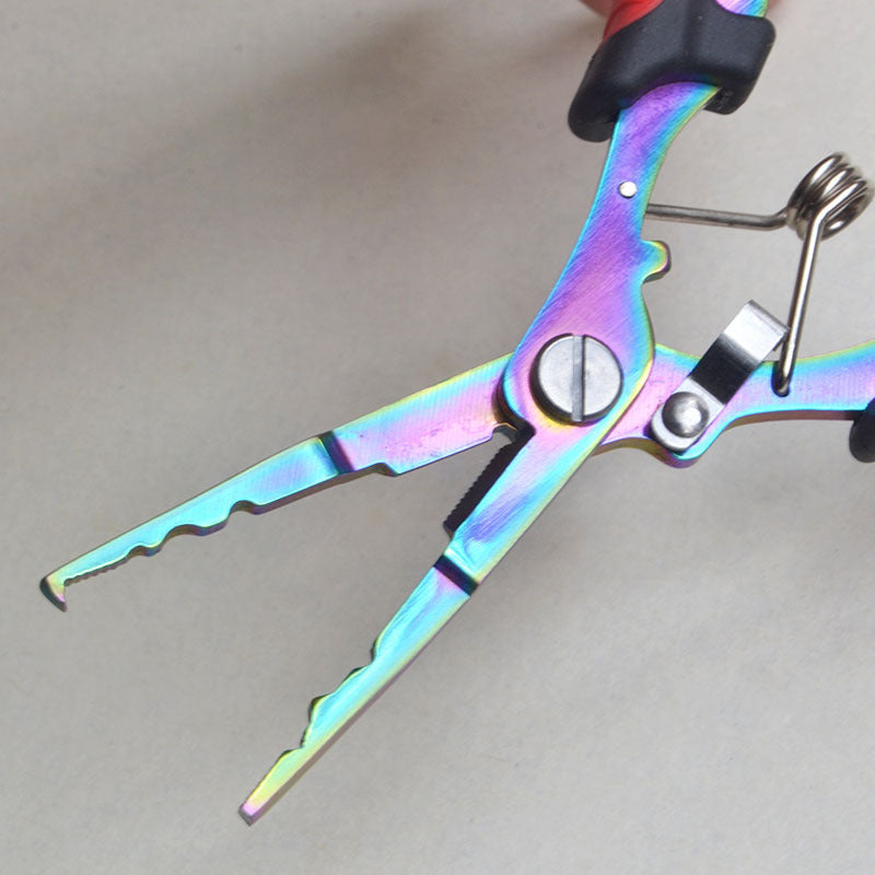 Medium Straight Mouth With Hook Multifunctional Fishing Pliers