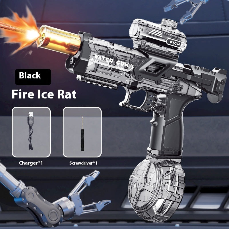 Electric Water Gun Linkage Rebore High-pressure Continuous Pulse Water Gun Toy