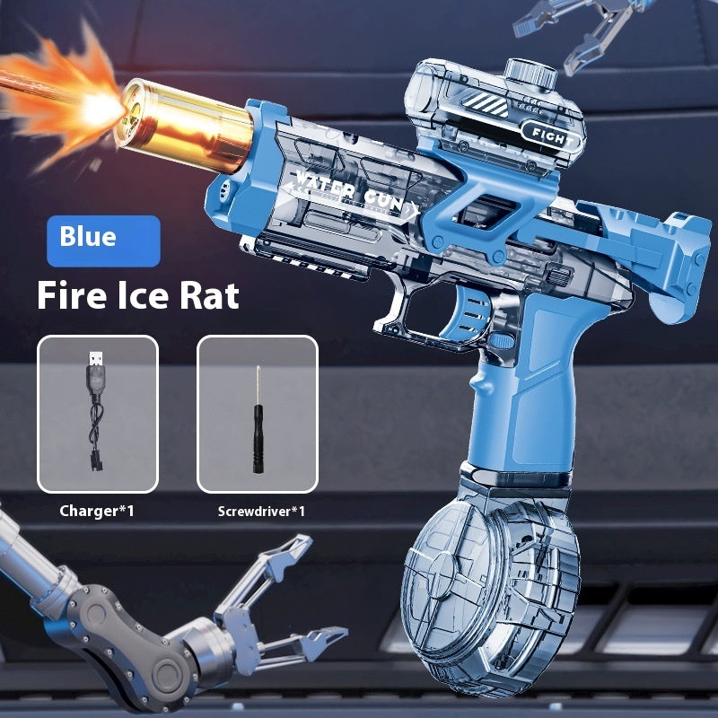 Electric Water Gun Linkage Rebore High-pressure Continuous Pulse Water Gun Toy