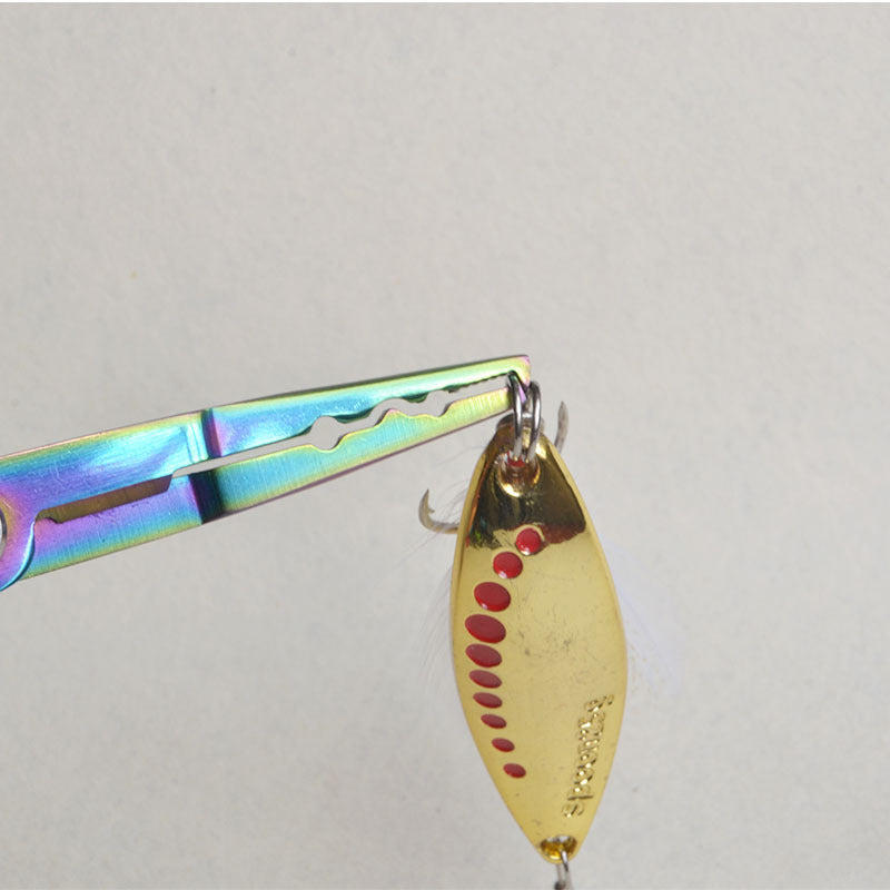 Medium Straight Mouth With Hook Multifunctional Fishing Pliers