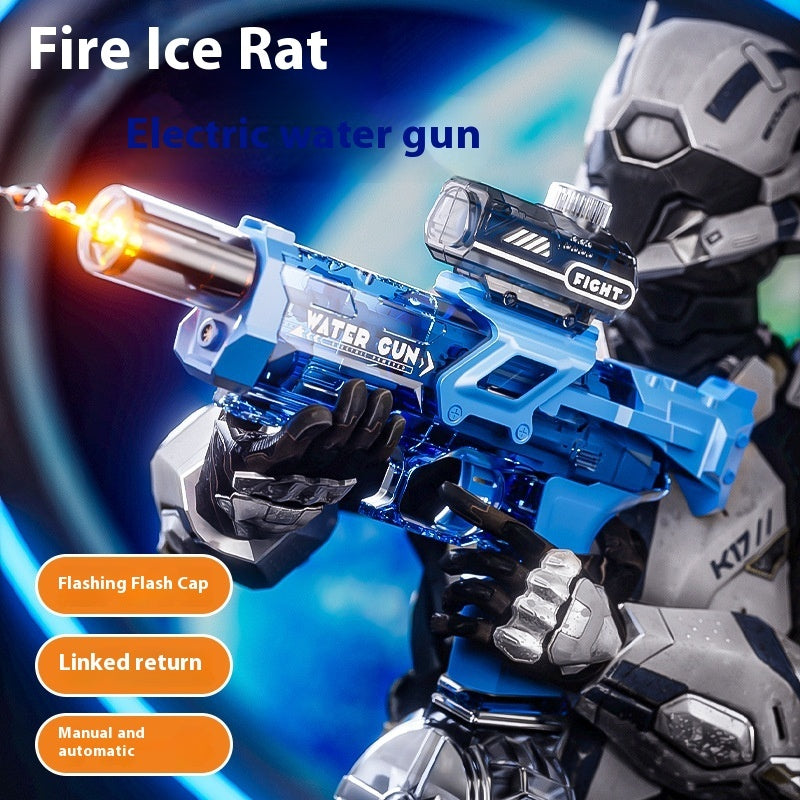 Electric Water Gun Linkage Rebore High-pressure Continuous Pulse Water Gun Toy