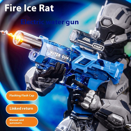 Electric Water Gun Linkage Rebore High-pressure Continuous Pulse Water Gun Toy